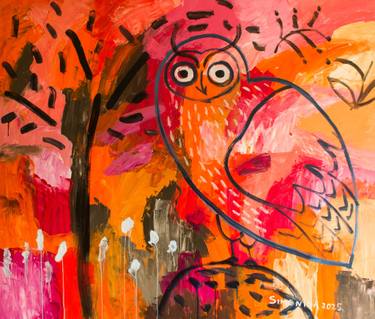 Original Contemporary Animal Painting by Simonida Djordjevic