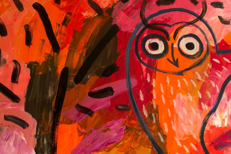 Original Contemporary Animal Painting by Simonida Djordjevic