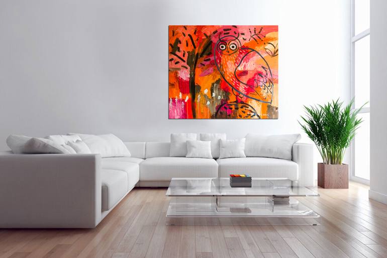 Original Contemporary Animal Painting by Simonida Djordjevic