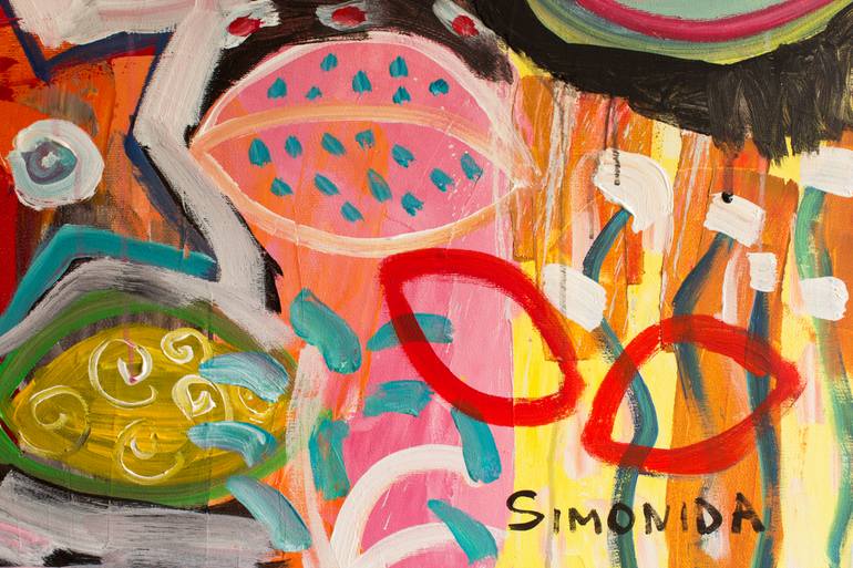 Original Contemporary Nature Painting by Simonida Djordjevic