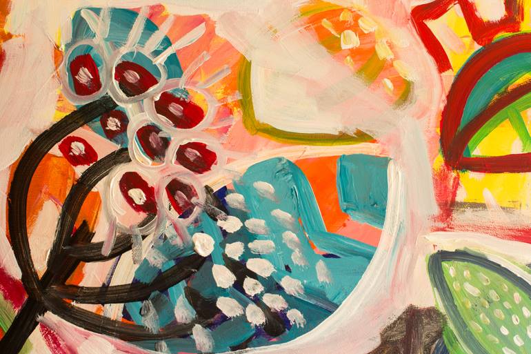 Original Contemporary Nature Painting by Simonida Djordjevic