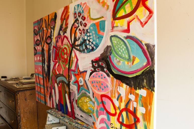 Original Contemporary Nature Painting by Simonida Djordjevic