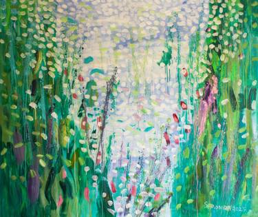 Original Impressionism Nature Painting by Simonida Djordjevic