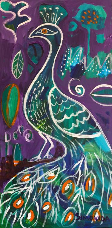Original Contemporary Animal Painting by Simonida Djordjevic