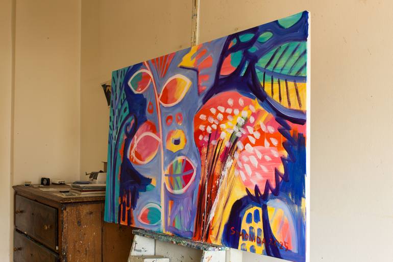 Original Contemporary Nature Painting by Simonida Djordjevic