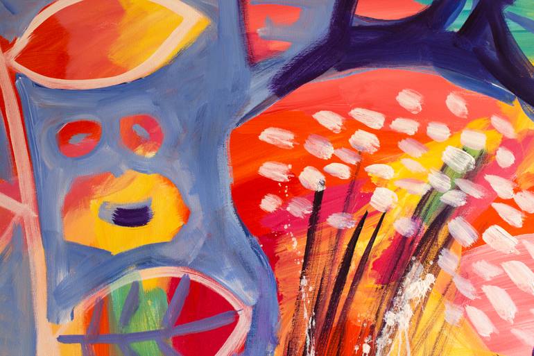 Original Contemporary Nature Painting by Simonida Djordjevic
