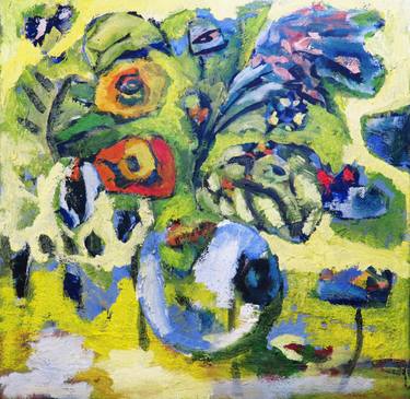 Print of Abstract Expressionism Still Life Paintings by Simonida Djordjevic