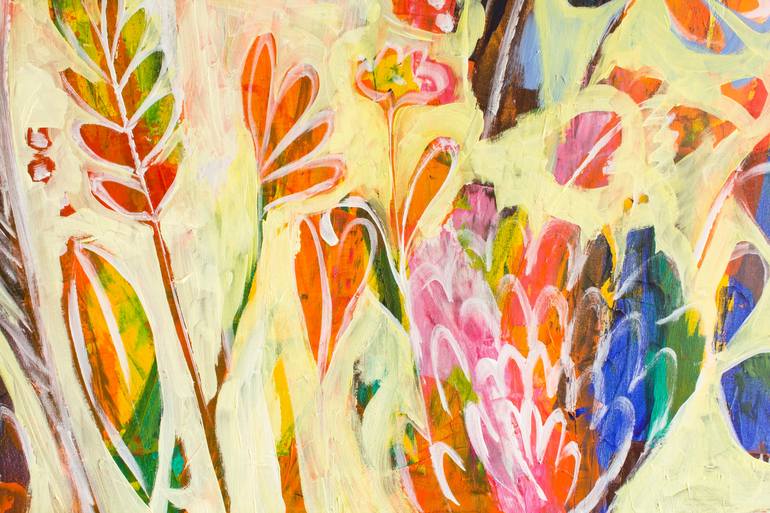 Original Abstract Nature Painting by Simonida Djordjevic