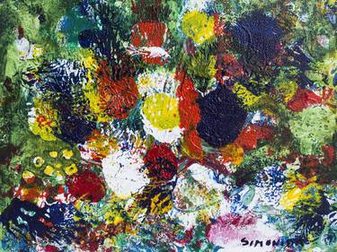 Print of Abstract Expressionism Nature Paintings by Simonida Djordjevic