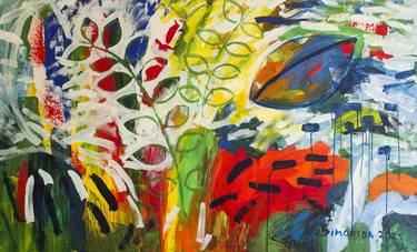 Print of Expressionism Nature Paintings by Simonida Djordjevic