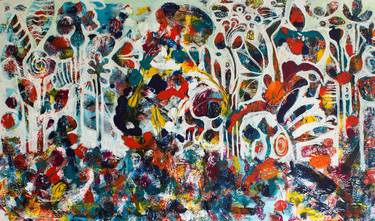 Print of Abstract Nature Paintings by Simonida Djordjevic