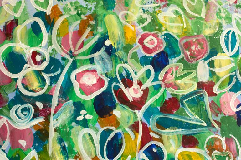 Original Expressionism Nature Painting by Simonida Djordjevic