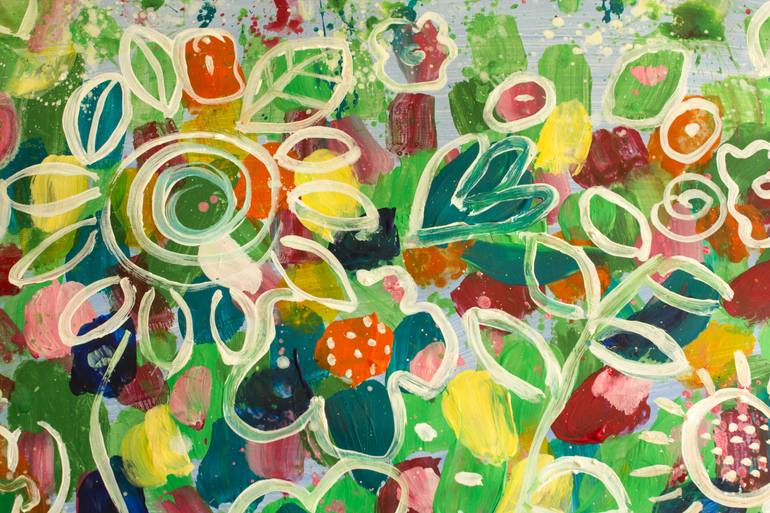 Original Expressionism Nature Painting by Simonida Djordjevic