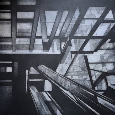 Original Expressionism Architecture Drawings by Neil Shrubb