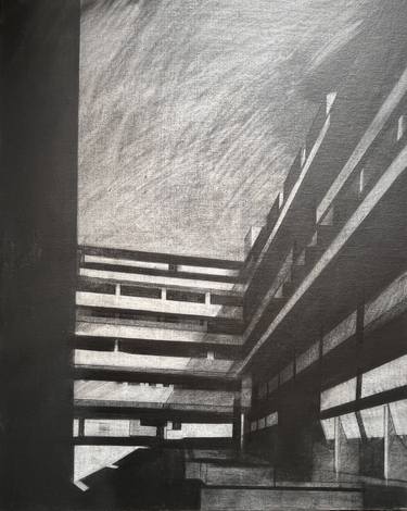 Original Contemporary Architecture Drawings by Neil Shrubb