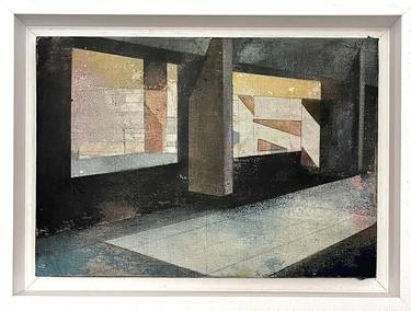 Original Contemporary Architecture Painting by Neil Shrubb