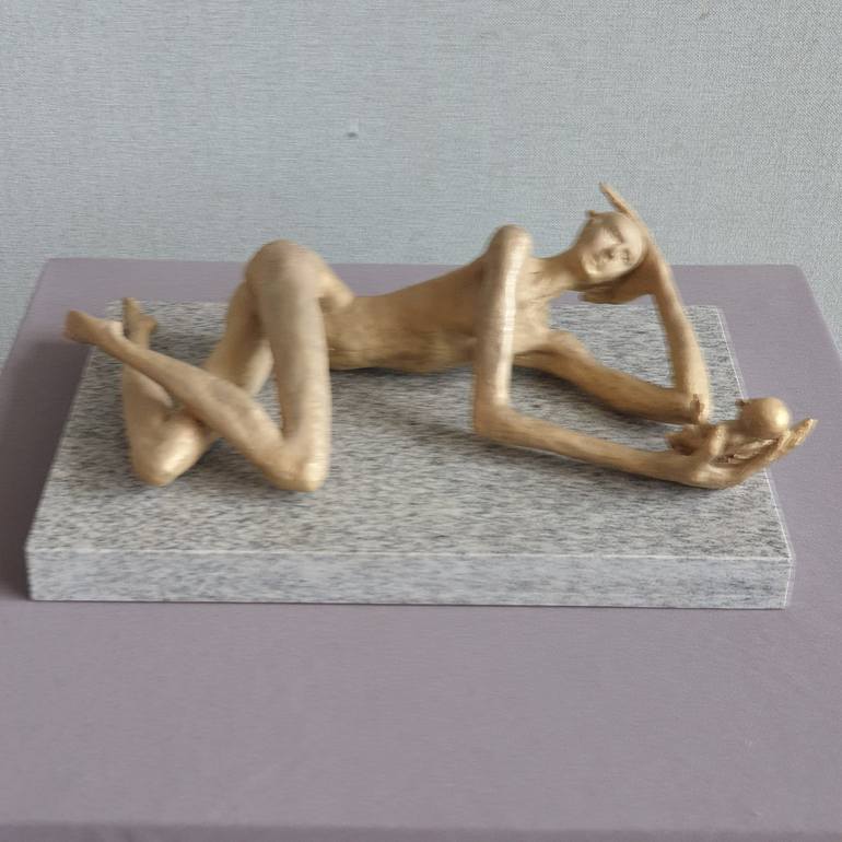Original Art Deco Body Sculpture by Liutauras Grieze