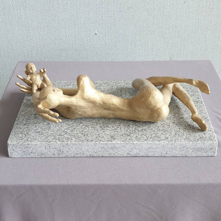 Original Art Deco Body Sculpture by Liutauras Grieze