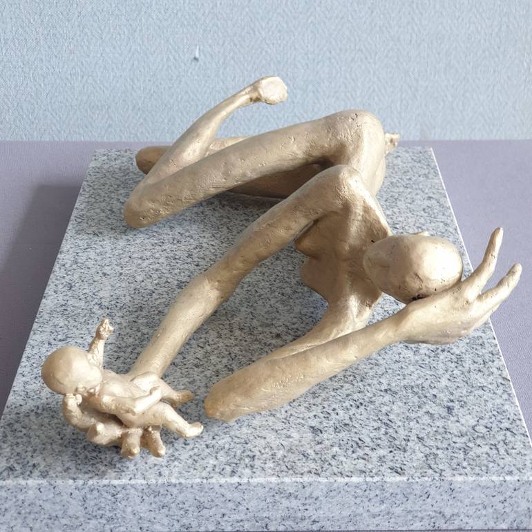 Original Art Deco Body Sculpture by Liutauras Grieze