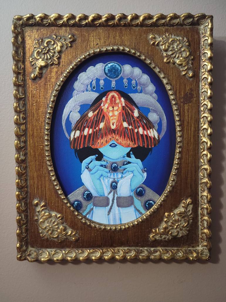 Original Realism Women Painting by Amanda Busby