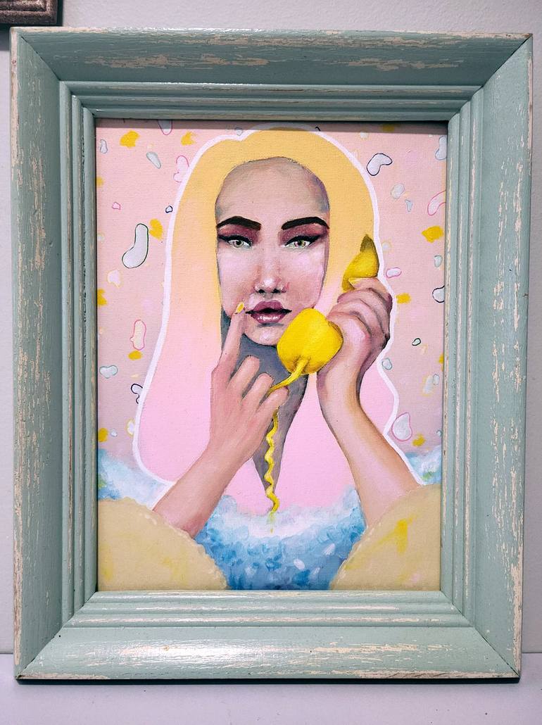 Original Portraiture Women Painting by Amanda Busby