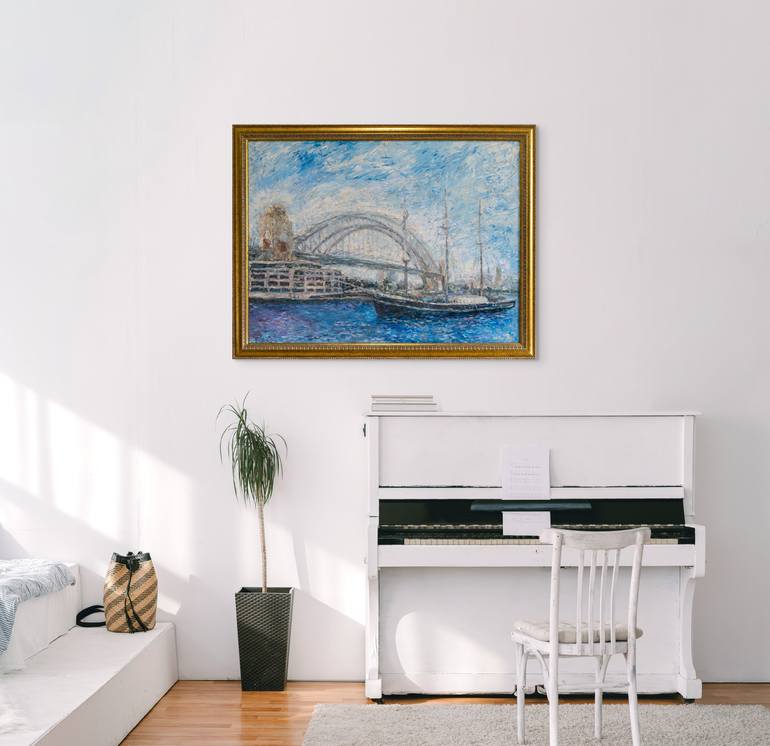 Original Impressionism Landscape Painting by Artem Bryl