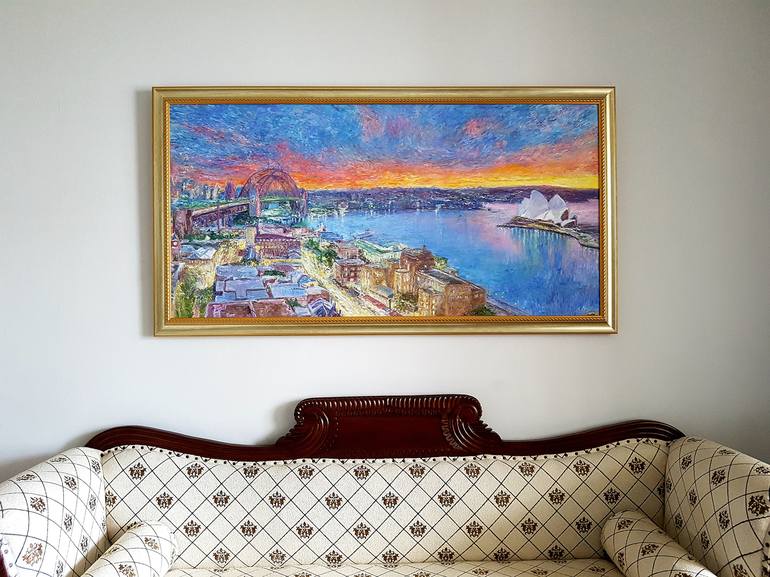 Original Impressionism Landscape Painting by Artem Bryl