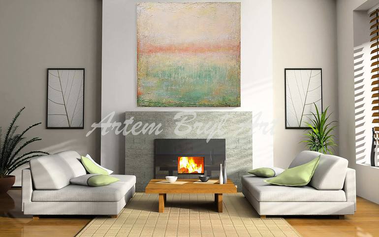 Original Abstract Expressionism Abstract Painting by Artem Bryl