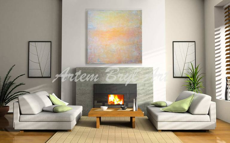 Original Abstract Expressionism Abstract Painting by Artem Bryl