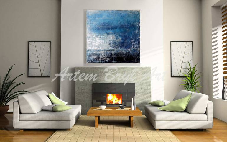 Original Abstract Expressionism Abstract Painting by Artem Bryl