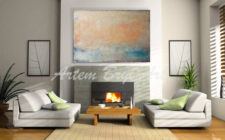 Original Abstract Expressionism Abstract Painting by Artem Bryl