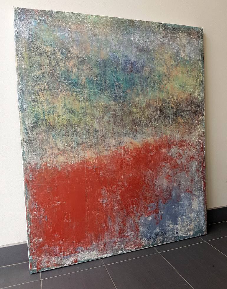 Original Abstract Expressionism Abstract Painting by Artem Bryl