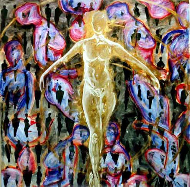 Print of Surrealism Religion Paintings by Sylvain Chamberlain