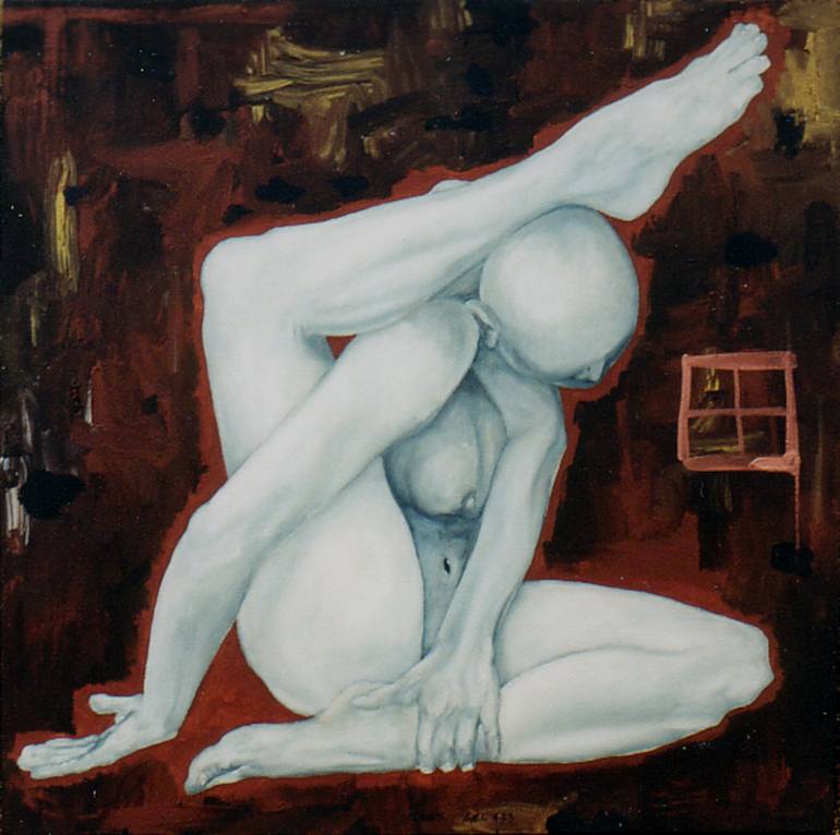 Print of Surrealism People Paintings by Sylvain Chamberlain