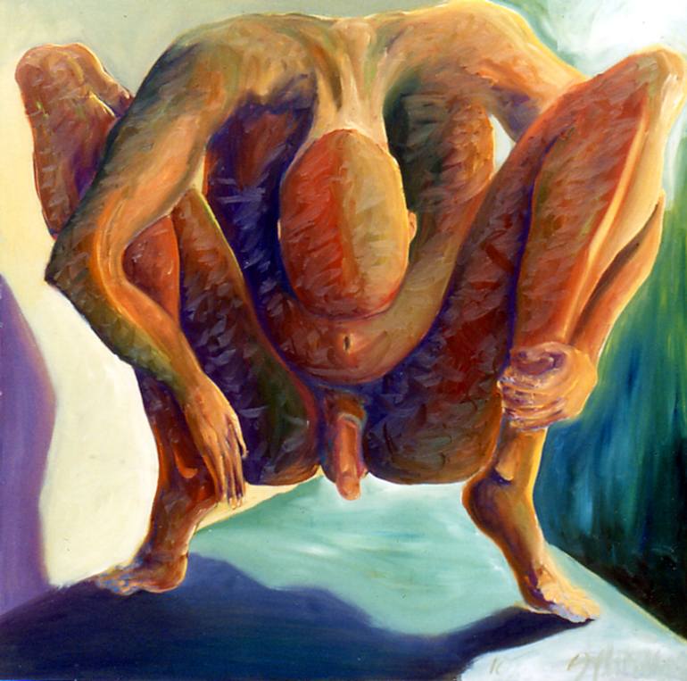 Print of Surrealism People Paintings by Sylvain Chamberlain