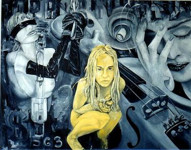 Original Expressionism Politics Paintings by Sylvain Chamberlain