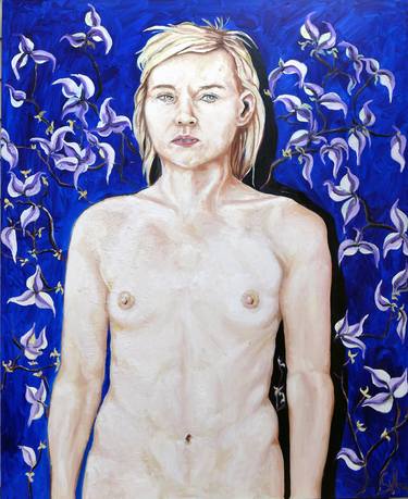 Original Modern Nude Paintings by Sylvain Chamberlain