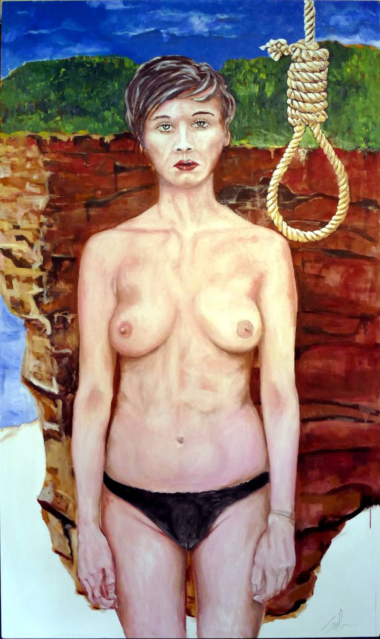 Print of Figurative People Paintings by Sylvain Chamberlain
