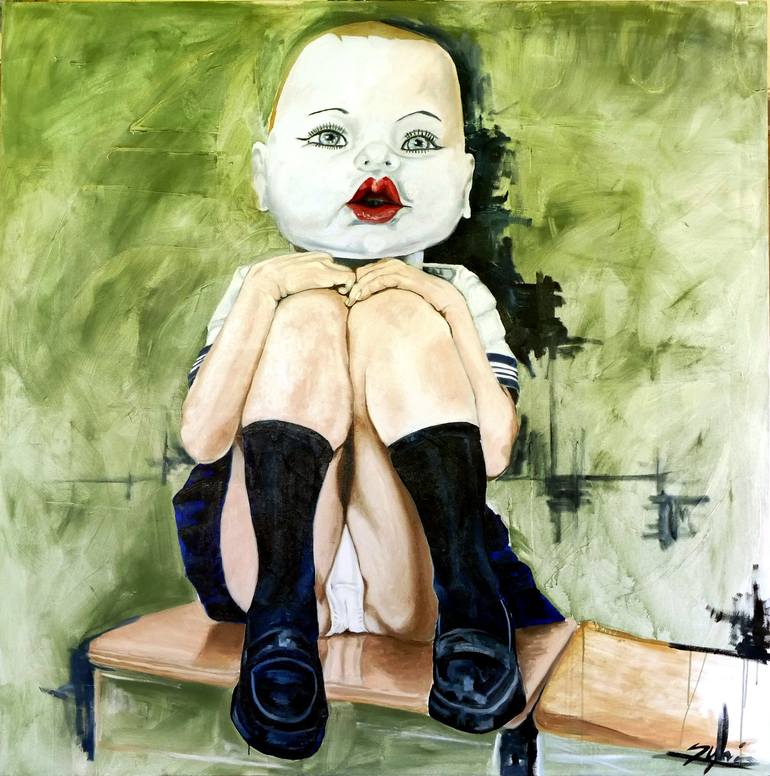 Print of Modern People Paintings by Sylvain Chamberlain