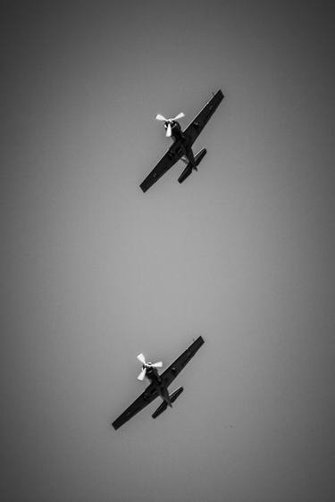 Original Photorealism Airplane Photography by Andrei Dragomirescu