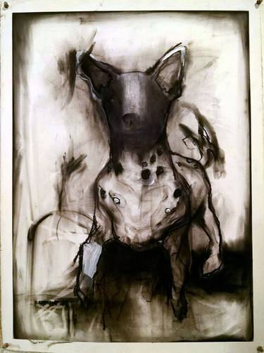 Print of Dogs Drawings by brenda barnum