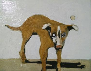 Print of Expressionism Dogs Paintings by brenda barnum