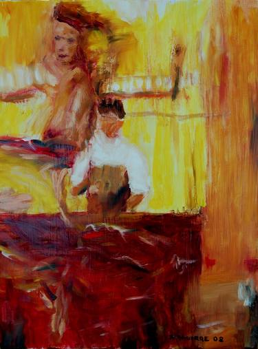 Print of Figurative Performing Arts Paintings by David R Aguirre