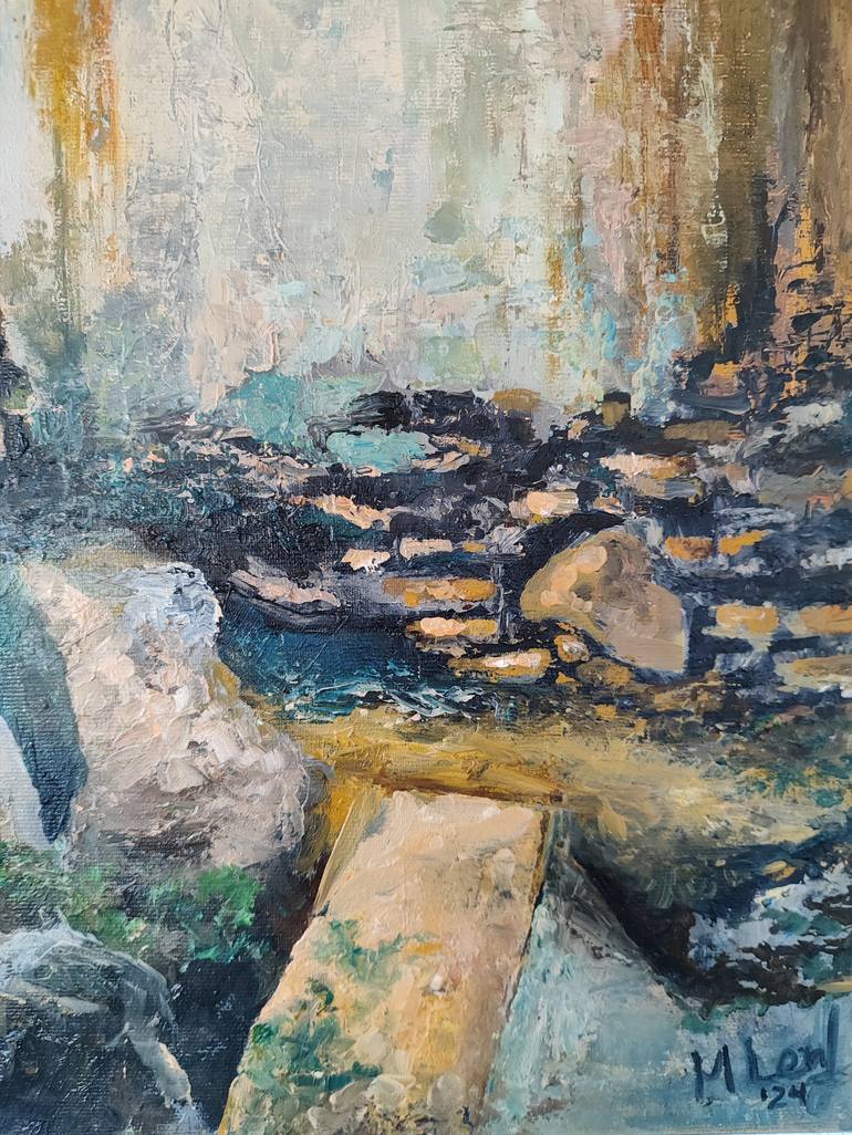 Original Realism Architecture Painting by Martin Lengechev