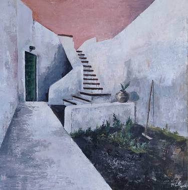 Original Classicism Architecture Paintings by Martin Lengechev