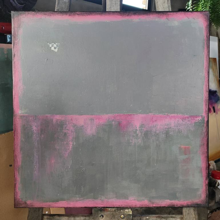 Original Minimalism Abstract Painting by Martin Lengechev