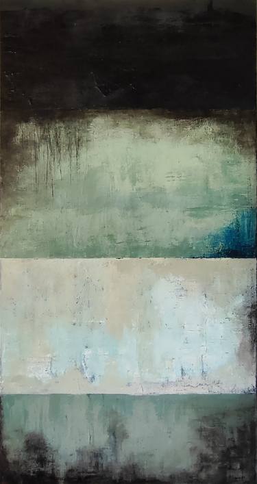 Original Minimalism Abstract Painting by Martin Lengechev