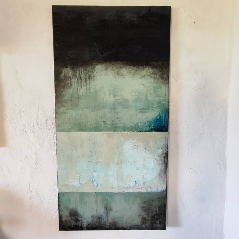 Original Minimalism Abstract Painting by Martin Lengechev