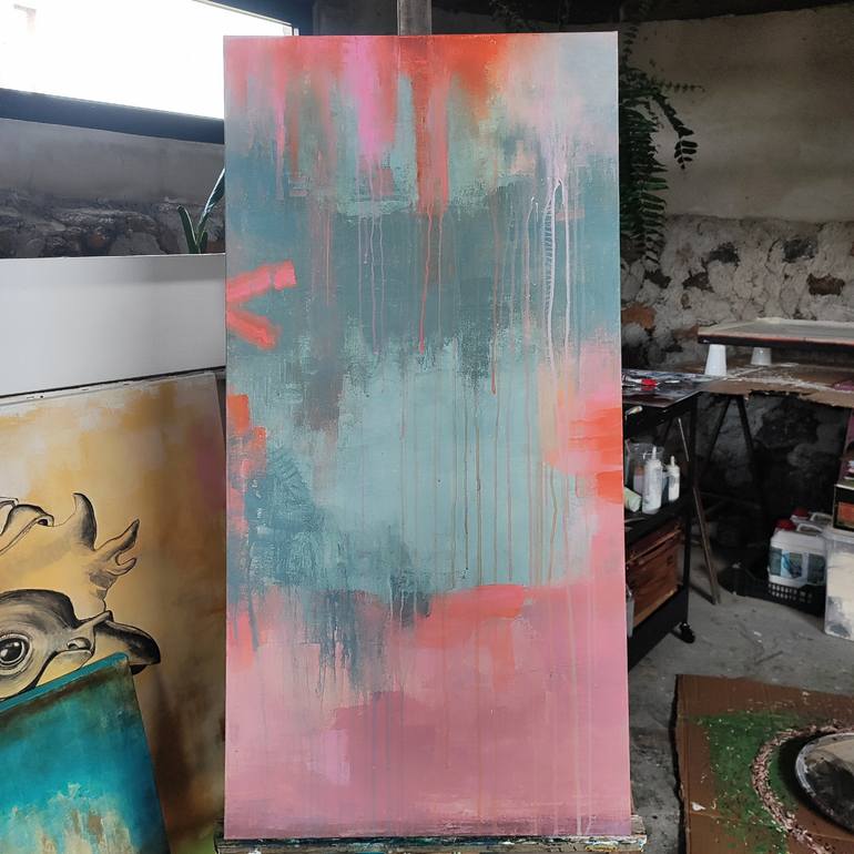 Original Minimalism Abstract Painting by Martin Lengechev