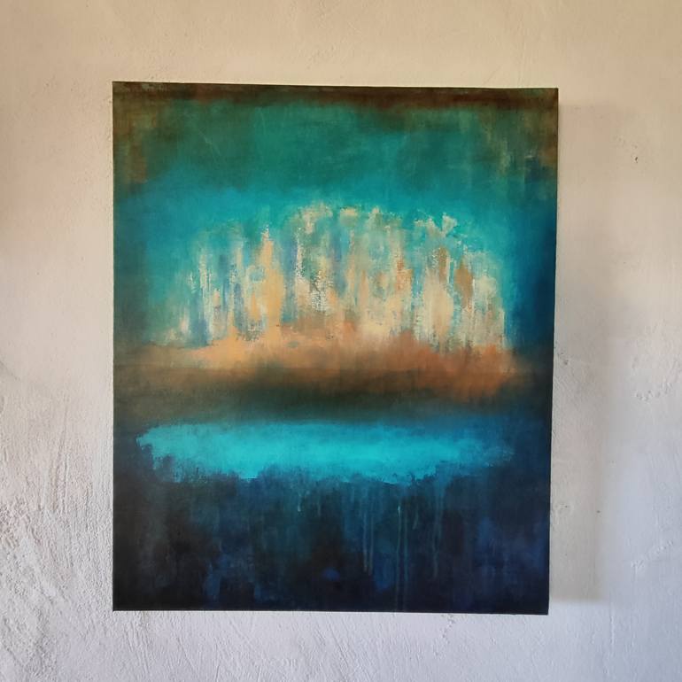 Original Minimalism Abstract Painting by Martin Lengechev